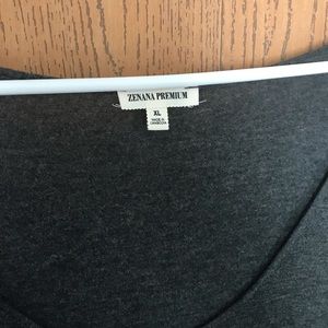 Grey cotton fall dress